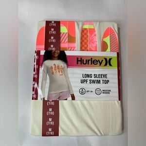 Hurley Swim Top Girls Size M